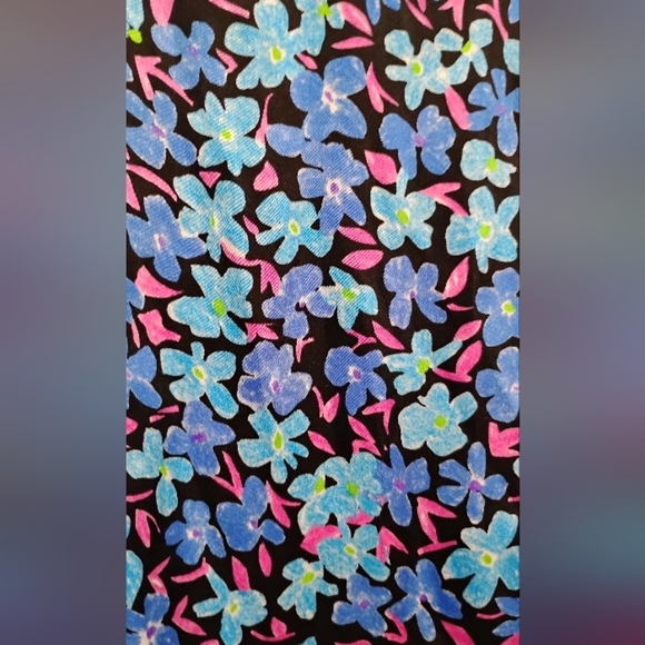 RETRO FLORAL MAXI DRESS NWOT - Picture 12 of 13